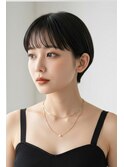 ミニボブ/コンパクト/仙台美容室/20代30代40代/マッシュショート