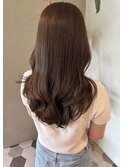 艶感 マロンブラウン ロングレイヤー 【20代/30代/40代】