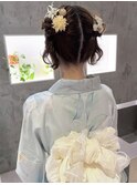【Misakiアレンジ】浴衣着付け×クラゲヘア