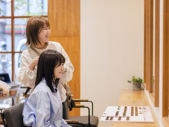 リッカ たまプラーザ(Lycka)の写真/お悩みを聞き出し解決へと導く＊居心地のいい空間で素敵なサロンタイムをお過ごしください◎