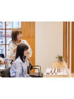 お悩みを聞き出し解決へと導く＊居心地のいい空間で素敵なサロンタイムをお過ごしください◎