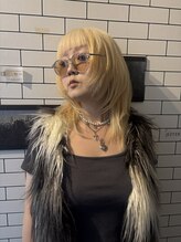 ジェスター(JESTER)&nbsp;ウルフカット×ブロンド