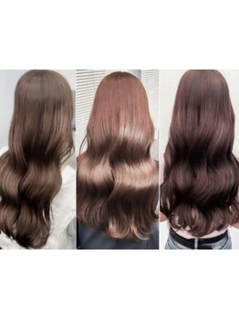 髪質改善カラーで最小限ダメージに◎こだわりの商材×技術でカラーがより映える☆髪質改善カラーが人気♪