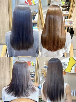 フローライト 廿日市(Fluorite)の写真/【"まっすぐ"のその先へ】髪質改善ストレート★圧倒的な艶&柔らかさに感動◎NEO METEOでクセ毛人生が変わる