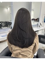 ディスコ 銀座(DISCO)&nbsp;ダークグレージュ×レイヤーカット