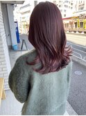 20代30代冬韓国ヘア/イルミナカラーピンクブラウン/髪質改善