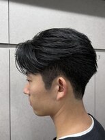 ニコ トウキョウ ロジック(nico TOKYO Logic) メンズセンターパートニュアンスパーマフェザーパーマ