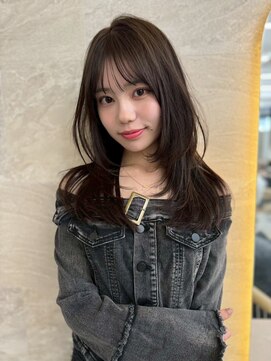 ロンドガーネット 池袋(Lond garnet) 韓国顔周り/ハイレイヤーカット/ワンホンレイヤー/池袋