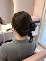 ヘアセット アリエス 池袋駅東口店(Aries) 片クラゲヘア