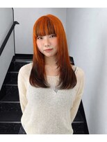 ヘーゼル 博多(HAZEL.)&nbsp;デザインカラー＋レイヤーカット