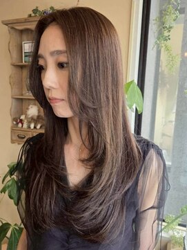 フェイバー 赤坂店(FAVOR) レイヤーカット×パーソナルカラー診断