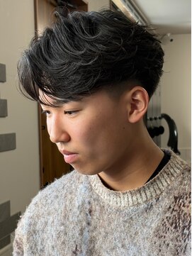 ノイ 水戸店(NEU) 96. ダウンバング/ニュアンスパーマ/メンズ/マッシュ
