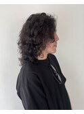 メンズロングパーマ