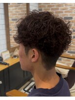 スペックホルダー(Spec Holder) 波巻きツイストスパイラルメンズマッシュ×スパイラルパーマ2.