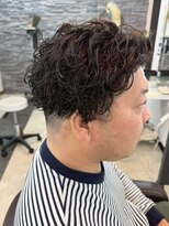 ガーデン 小山店(garden)&nbsp;宇都宮メンズカットメンズパーマ波巻きスパイラルパーマツイスパ