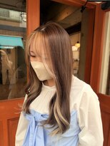 ヘアーラボ ハチ(HAIR LABO HACHI)&nbsp;ベージュ×透明感ブラウン