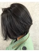 【 dark gray 】short bob