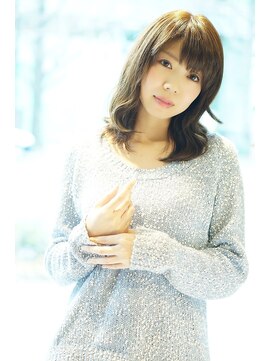 ソファ ヘア 仙台(Sofa) 《透明感◎外国人風イルミナカラー》ゆるふわワンカール