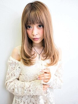 モテ可愛ナチュラルストレート