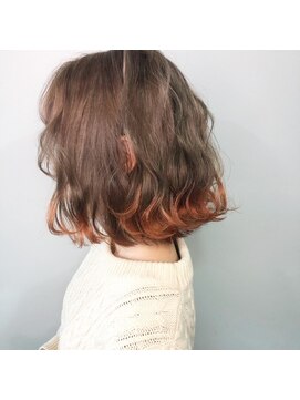 クラン(clan) clan 裾カラー オレンジ