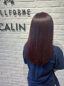 ヘア スパ ビューティー エールフォルム(HAIR SPA BEAUTY YELLFORME) レッドヘア