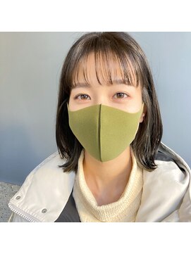 カサネ(casane) 【CASANE下北沢】シースルーバングミディアム【渡辺祐磨】