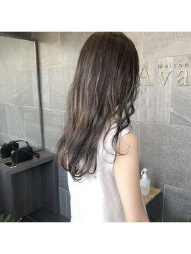 メゾン アヴァロ(Maison Avallo) お客様スナップ オリーブグレージュ/ゆる巻き風パーマ