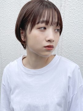 コクーン(Cocoon) シースルーショート#イメチェン#モード#ダークアッシュ