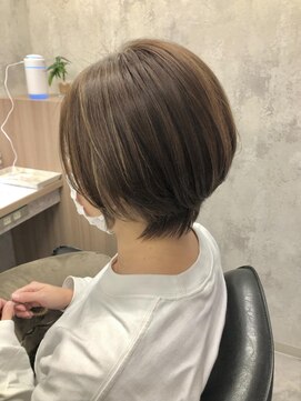 ロアン 福津店(roan) ハイライトショート