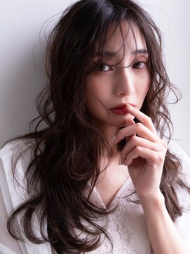 デューヘアー(due hair) ニュアンスカール × セミロングレイヤー