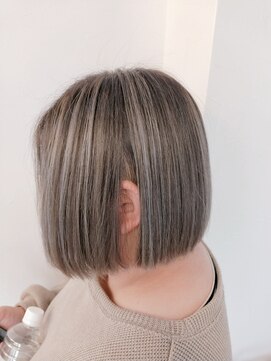 キャンディーエッグ(Candy egg) ★アッシュグレーハイライト★福岡久留米