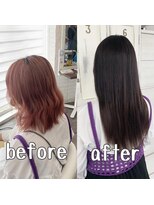 クラン ヘアーアンドスタジオ(CLAN hair & studio)&nbsp;#沖縄美容室#沖縄ハイトーン#沖縄エクステ#プルエクステ