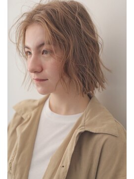 ソイリウム 下北沢(soi rium) クセ感のあるアンニュイウェーブボブ【下北沢】