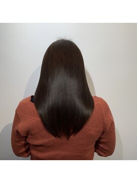 アンクル(ancre) 美髪カラー×ロング×ディープベージュ×メテオカラー【広島】