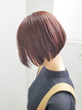 ツナグ(TSUNAGU) ☆ボブスタイル×ピンクブラウンカラー