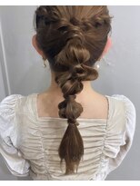 ユーフォリア 青山(Euphoria)&nbsp;ポニーテール編みおろし＊