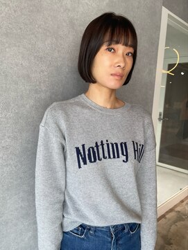 イトシテ 前髪ありミニボブ【本多身和子】