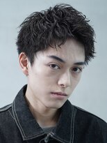 エリマ 調布(elima)&nbsp;スパイキーショートビジネスショートツイストパーマ刈り上げ☆