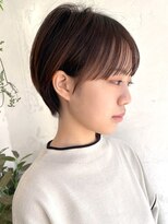 トレヘアー 京都 烏丸(tRe hair) 大人ガーリー/チョコレート/モードヘア/プリカール/束間ショート