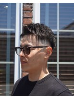ヴェルゴ(vellgo) ツーブロックフェードメンズショートヘア