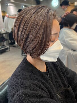 ティダスマイル 吉祥寺店(tida smile) お客様スタイル/白髪ぼかしハイライト