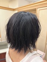 松本平太郎美容室 銀座本店&nbsp;ダークアッシュ×軽めミディアム