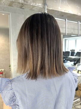 ラック(LUCK) レイヤーロング/バレイヤージュ/シルキーベージュ/船橋