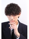 ゆるふわウェーブパーマ マッシュ