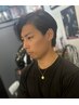 【松】カット＋襟剃り＋スチームフルシェービング＋ブラシマッサージシャンプ
