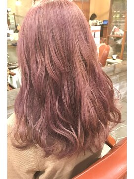 ネオリーブサイン 大森店(Neolive sign) ブリーチ1回　ピンクベージュ