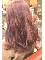 ネオリーブサイン 大森店(Neolive sign) ブリーチ1回 ピンクベージュ