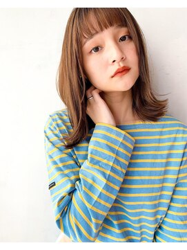 エル 横浜 ウエスト(eL 横浜 west) イメチェン 外ハネボブ 美髪 ワイドバング ホワイトブロンド