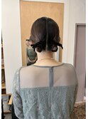 ボブヘアセット＊ピタッとおだんごヘア