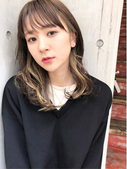 コワファーストナガサキシャンプーボーイ(COIFF1RST NAGASAKI SHAMPOO BOY)の写真/顔周りのカットで一気に印象が変わる！細部までこだわった小顔見せスタイルはコワファースト長崎にお任せ♪